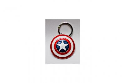SEMIC DISTRIBUTION Porte-cl&eacute;s m&eacute;tal Marvel Captain America Shield 