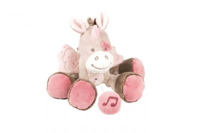 NATTOU Mini peluche musicale jade la licorne