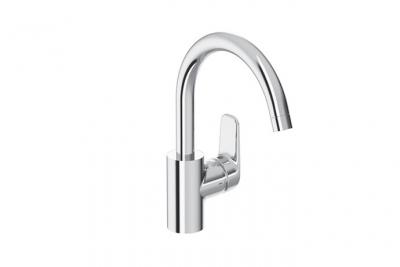PORCHER Mitigeur &Eacute;vier Okyris  - Bec Haut - Chrome