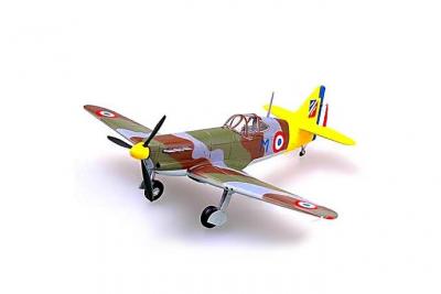 EASY MODEL D.520, No.343 Captain Of Gc Ii/3.june 41 - 1:72e - 