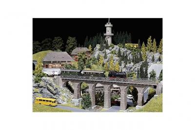 FALLER  - F120478 - Mod&eacute;lisme - Courbe Sup&eacute;rieure Viaduc
