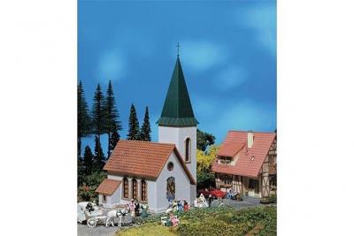 FALLER Mod&eacute;lisme ho : &eacute;glise de village avec tour