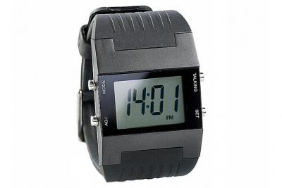 ST. LEONHARD Montre parlante avec Fonction r&eacute;veil - Homme []