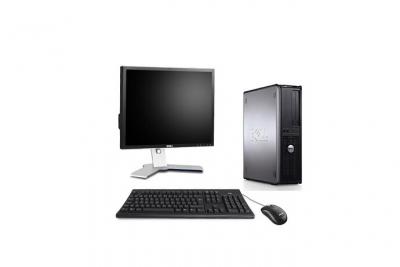 DELL Ordinateur  Optiplex 780 Desktop + Ecran 19' - Gris - Intel Core Duo E5300 / 2.60 GHz - RAM 4 Go - HDD 160 Go - DVDRW - Gigabit Ethernet - Windows 7 Professionnel 