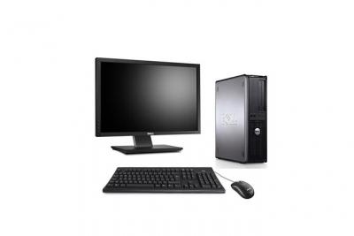 DELL Ordinateur  Optiplex 780 Desktop + Ecran 22' - Gris - Intel Core Duo E5300 / 2.60 GHz - RAM 2 Go - HDD 160 Go - DVD - Gigabit Ethernet - Windows 7 Professionnel 