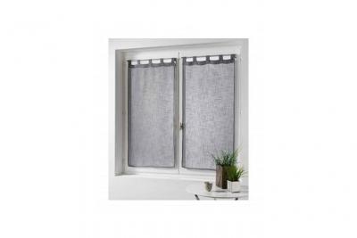 Paire voilage haltona - gris / 2 x 60 x 160