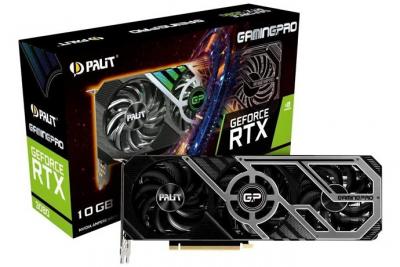 PALIT Carte Graphique Nvidia  GeForce RTX 3080 GamingPro LHR 10Go 