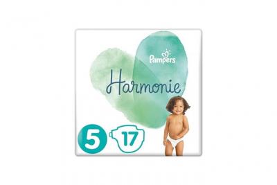 PAMPERS  Couches taille 5, 11+ kg - Le paquet de 17
