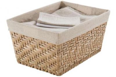 COMPACTOR  Panier de rangement Beige 38.5 x 28.5 x H.20.5 cm