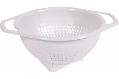 EDA  - Passoire plastique 2.5L &agrave; pied Blanc c&eacute;rus&eacute;
