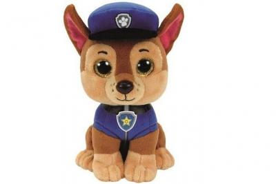 TY  - 41208 - Pat' Patrouille - Peluche Chase 15 cm