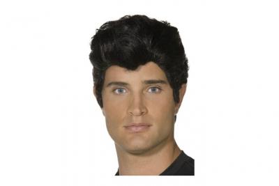 SMIFFYS  Licenciado oficialmente Perruque Grease Danny, Noir