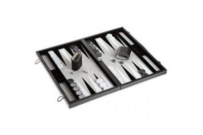 PHILOS  Backgammon gris grand 46,5x