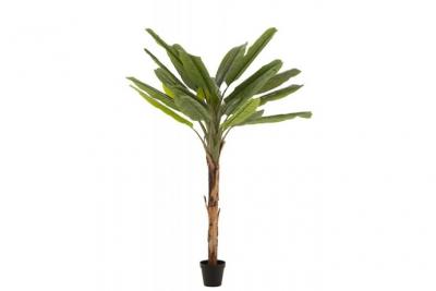 Plante Artificielle en Pot ""Bananier"" 250cm Vert