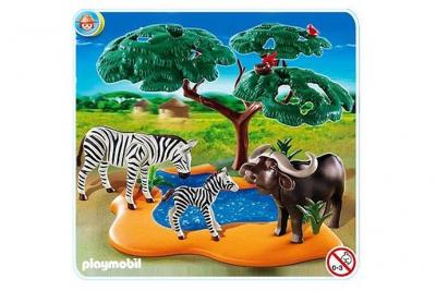 Playmobil Wild Life 4828 - Buffle Africain Avec Z&egrave;bres