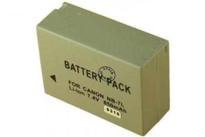 OTECH Batterie pour CANON POWERSHOT G12 - Garantie 1 an