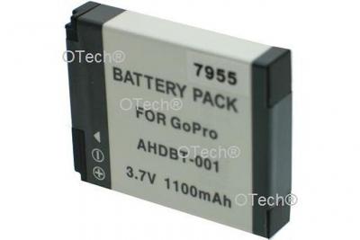 OTECH Batterie pour GOPRO HERO HD - Garantie 1 an