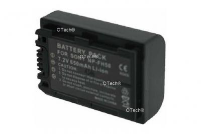 OTECH Batterie pour SONY NP-FH60 - Garantie 1 an