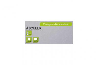 TODAY  Protege Oreiller Absorbant A Bouillir 50x70cm - 100% Coton