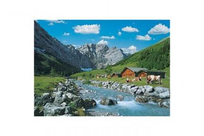 RAVENSBURGER 1000 PI&Egrave;CES LA MONTAGNE DES KARWENDEL 