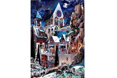 HEYE Puzzle 2000 Pi&egrave;ces : Loup : Le ch&acirc;teau des horreurs, 