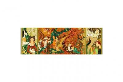 DJECO  - Puzzle gallery 500 Pi&egrave;ces - Dames &agrave; la licorne