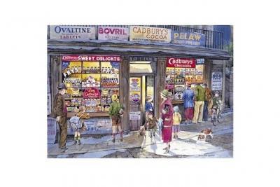 GIBSONS Puzzle 500 Pi&egrave;ces : L'&eacute;picerie du coin, 