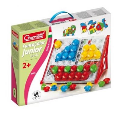 QUERCETTI  Jeu de clous mosa&iuml;que FantaColor Junior Basic 48 pi&egrave;ces