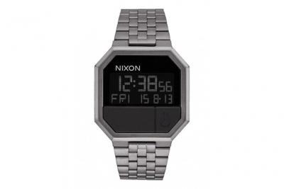 NIXON Montre Re-Run grise pour homme 