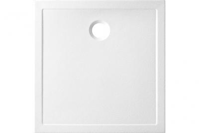 ANCONETTI Receveur Ancoswing &agrave; poser et/ou &agrave; encastrer 80x80x3.5 - Blanc