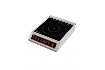 GENERIQUE R&eacute;chaud &agrave; induction de table, 1 plaque 3,5 kw - virtus - - acier inoxydable3 425x330x105mm