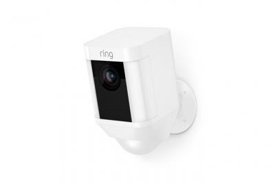 RING Cam&eacute;ra de s&eacute;curit&eacute;  Stick Up Cam Battery - Blanche slim