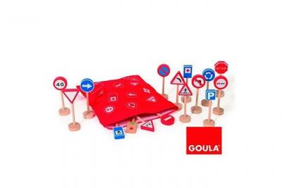 DUJARDIN DISET Goula - 50211 - Sac Panneaux de circulation 16 u