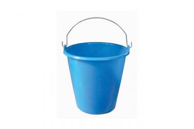 ALUMINIUM ET PLASTIQUE  seau 5l*bleu *rivaton*s5