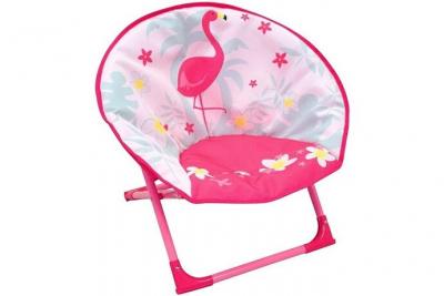 JEMINI FUN HOUSE Siege lune Flamant Rose Pour Enfant