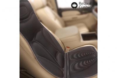 TOTALCADEAU Si&egrave;ge massant et chauffant sp&eacute;cial voiture doux et matelass&eacute;