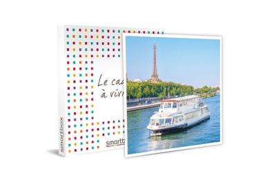 SMARTBOX  2h d'excursion sur la Seine avec d&icirc;ner, pour 2 personnes Coffret cadeau 