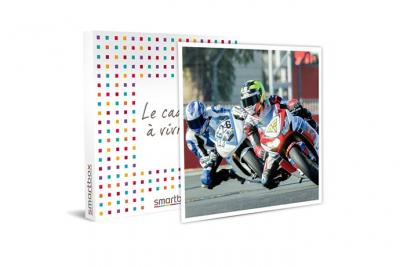 SMARTBOX - Coffret Cadeau Bapt&ecirc;me en moto ou pilotage de voiture de sport sur le circuit de Magny-Cours-Sport & Aventure 