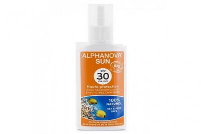 ALPHANOVA  Protecteur Solaire Solaire Bio Spf30 Spray 125gr