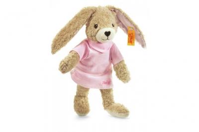 STEIFF  - 237577 - Li&egrave;vre en peluche - rose - 20 cm