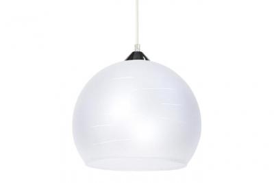 TOSEL ACTUELLE A - Suspension globe verre noir