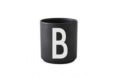 DESIGN LETTERS  - Tasse noire  - Noir - B