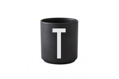 DESIGN LETTERS  Tasse en porcelaine Personal  - noir - T