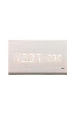 OTIO Thermom&egrave;tre prisme finition blanc en plastique