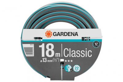 GARDENA  18002-20 tuyau d''arrosage 18 m PVC Noir, Gris, Orange