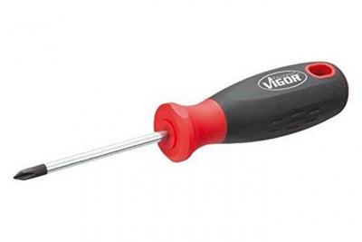 VIGOR V1703 pour l'atelier Tournevis cruciforme ph 1 Longueur de la lame: 80 mm