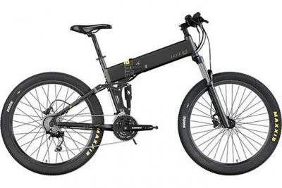  VTT &Eacute;lectrique Legend Etna Noir - 27,5"" - 250 W - Batterie amovible 36 V 10,4Ah 