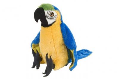 Wild Republic Cuddlekins Papagayo Ara Peluches CK, 12248, 30 cm