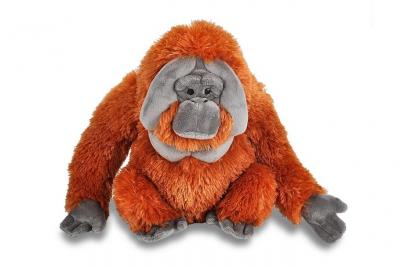 WILD REPUBLIC  peluche orang-outan junior 30 cm en peluche marron