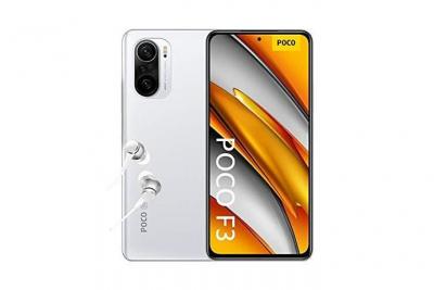XIAOMI SmartPhone Poco F3 M2012K11AG 6.6 FHD+ Qualcomm Snapdragon 870 8Go 256Go Andriod 10 Blanc Arctique